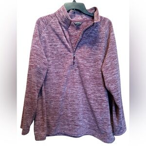 Eddie Bauer 1/4 Zip Fleece Mockneck